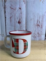 North Pole Trading Co. Holiday MonogramCoffee Mug