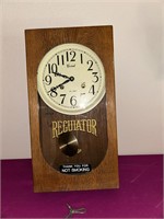 Vintage Centurion 35 Day Regulator Wall Clock