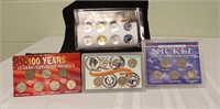 AMERICAN NICKEL COIN COLLECTION, INCLUDES 1899 V..