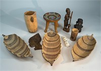 10 Pieces African Art & Artifacts