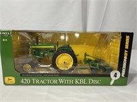 John Deere 420 Tractor Toyy with KBL Disc