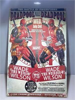 Deadpool vs Deadpool print on canvas. 35x24