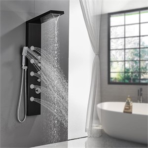 Rainfall Waterfall Shower Panel Tower System