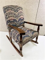 Child's Upholstered Rocking Chair
