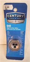 Century 4-40 NC Die