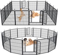 16 Panels Dog Pen 32" Height