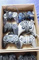 Lot of 6 Misc.Sony Playstation Controllers