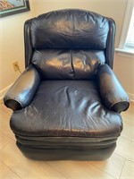Black Leather Reclining Chair