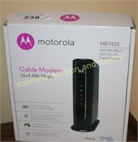 Motorla cable modem: