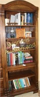 30" x 80" bookcase with gallery