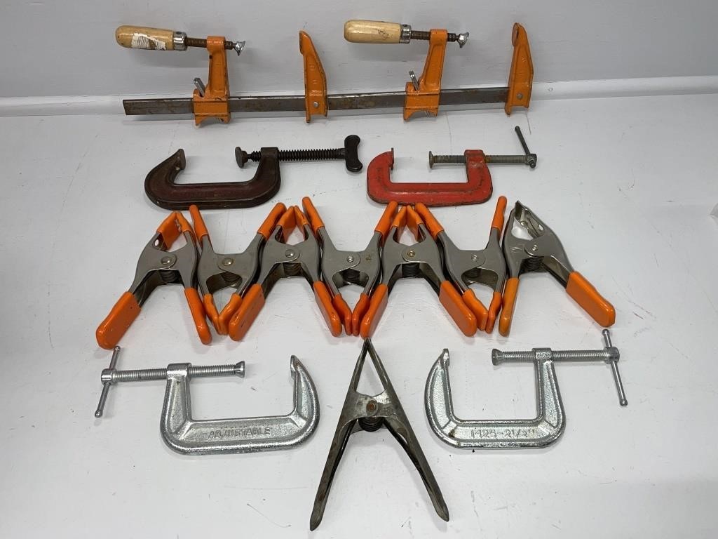 C-Clamps &  Bar Clamps