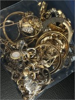 Gold Tone Necklaces,Bracelets & Earrings - Costume