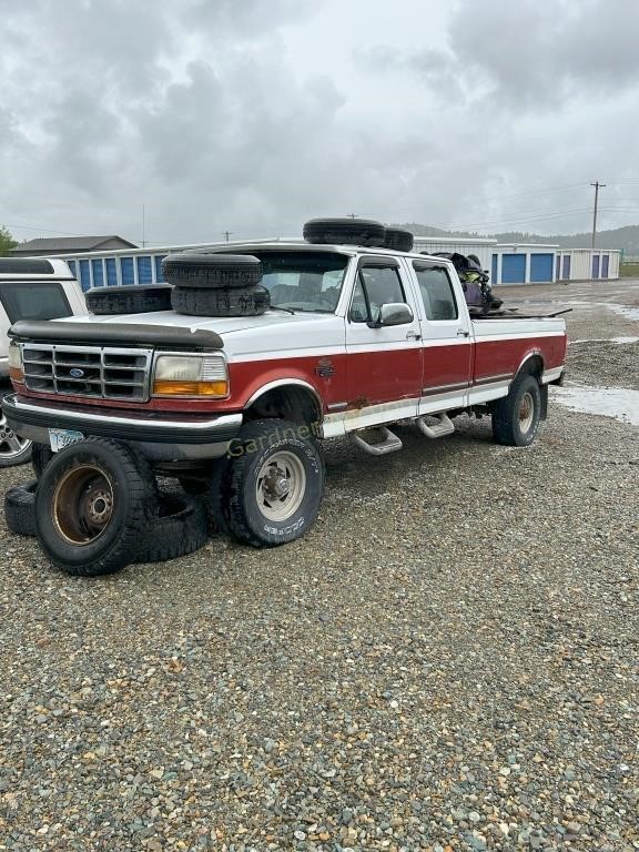 FORD F350 4X4 - NO TITLE OR KEYS, SOLD FROM UNPAID