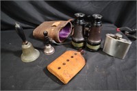 Binoculars, bells and flasks