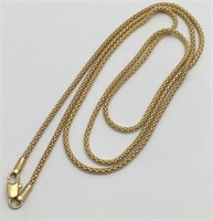 14k Gold Italy Necklace