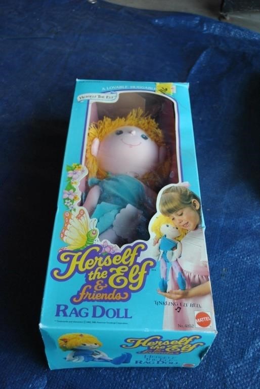 1982 Mattel Herself the elf rag doll