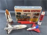 Vintage Matchbox Super Station & More