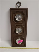 Vintage Weather Meter Wall Hanging