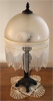Victorian Style Beaded Boudoir Lamp