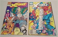 Two Vintage X-Force Comics Incl. #1