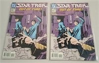 Two Star Trek Out Of Time! Comics