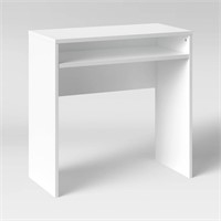 Compact Desk White   Room Essentials