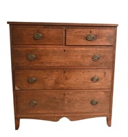 Early 19th Century Walnut Federal Chest / Dresser