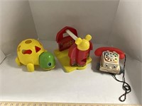 Fisher price chatter telephone with assorted toys