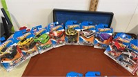 9 New miscellaneous lot of Hot wheels on card