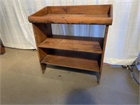 Primitive Mixed Wood Dry Sink