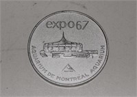 EXPO 1967 COMMEMORATIVE MEDALLION