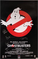 Ghostbusters Bill Murray Autograph Poster