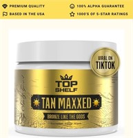 TOP SHELF TAN MAXXED SUNLESS TANNING 60 caps