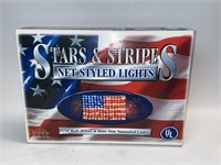 Stars and Stripes net styled 150 red white and