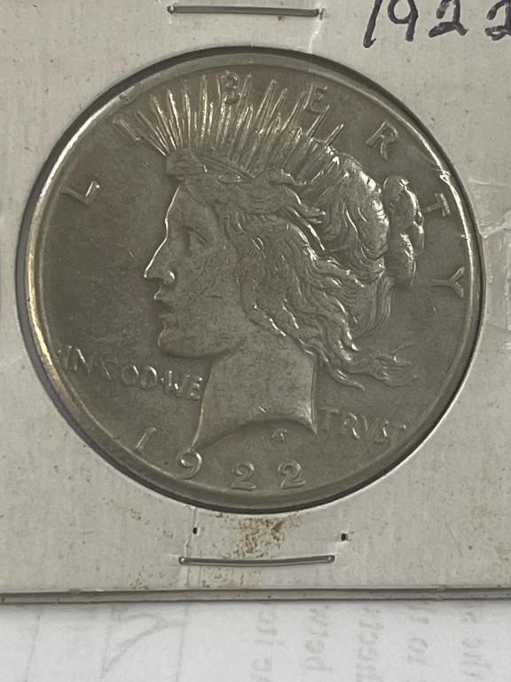 1922 Peace Dollar