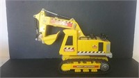 Plastic Tonka Mighty Motorized Backhoe Missing A