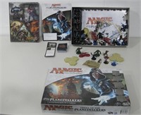 Magic The Gathering Board Game & Binder Of Cards