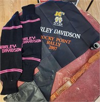 VTG Harley Clothing lot & more