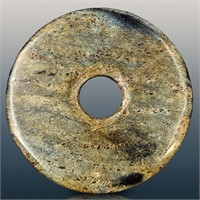 A Fine Chinese Jade Bi Disc