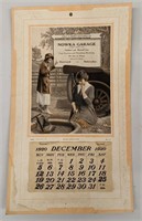 Nowka Garage 1920 Print Harvard Nebr. 15x9