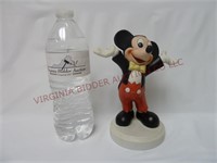 Disney Mickey Mouse Porcelain Figurine ~ 7"t