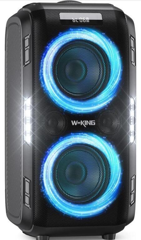 W-KING 250W PEAK PARTY LOUDEST BLUETOOTH SPEAKER