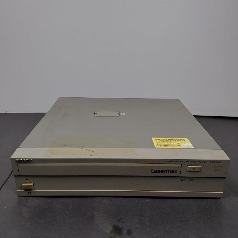 SONY VIDEODISC PLAYER