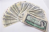 Estate Find - $51 Face Value in Canadian $1 Bank N