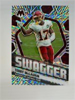 Terry Mclaurin 2021 Mosaic Swagger Silver Prizm  S