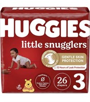 (6 PACK) DIAPERS SIZE 3 - HUGGIES LITTLE