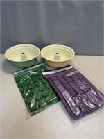 NEW BAKING WEARS - BOWLS & SAMPLE MOLDS