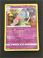Hatterene Hologram Pokémon Card