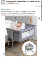 Bedside Baby Bassinet (New)