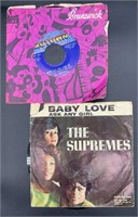2 VTG 45s - The Supremes